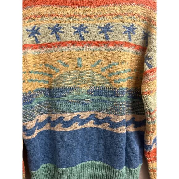 NWT FAHERTY Palm Isle 100% Organic Cotton Cardigan sweater size Small MSRP $298 - Picture 9 of 11